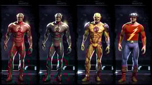 This is the Avatar Image for the The Flash (Injustice 2) AI Voice and Text to Speech Generator